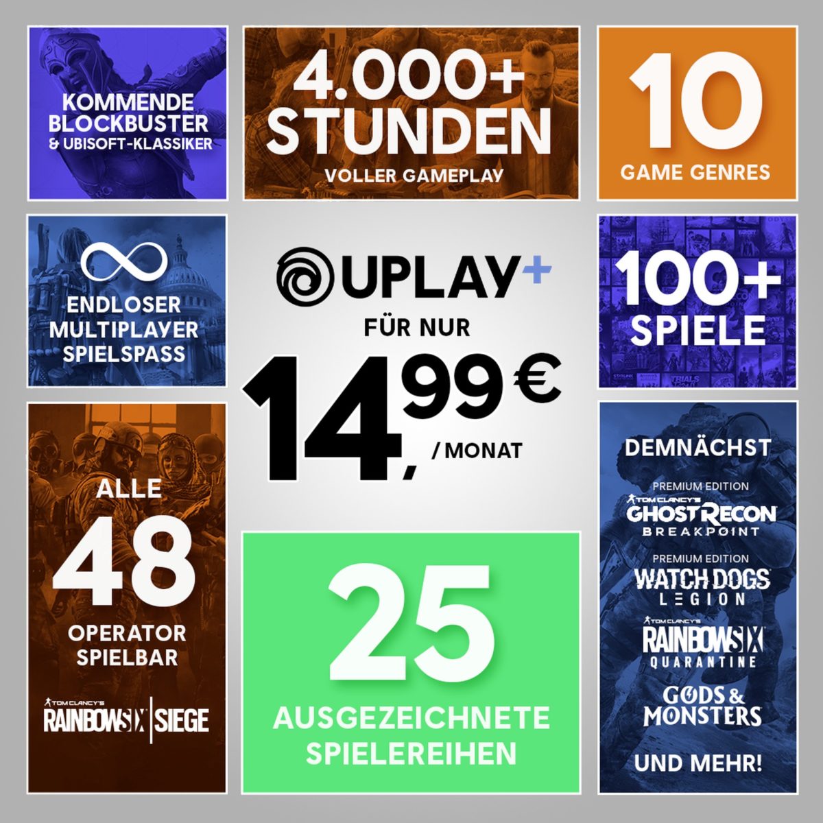 UPlay Liste