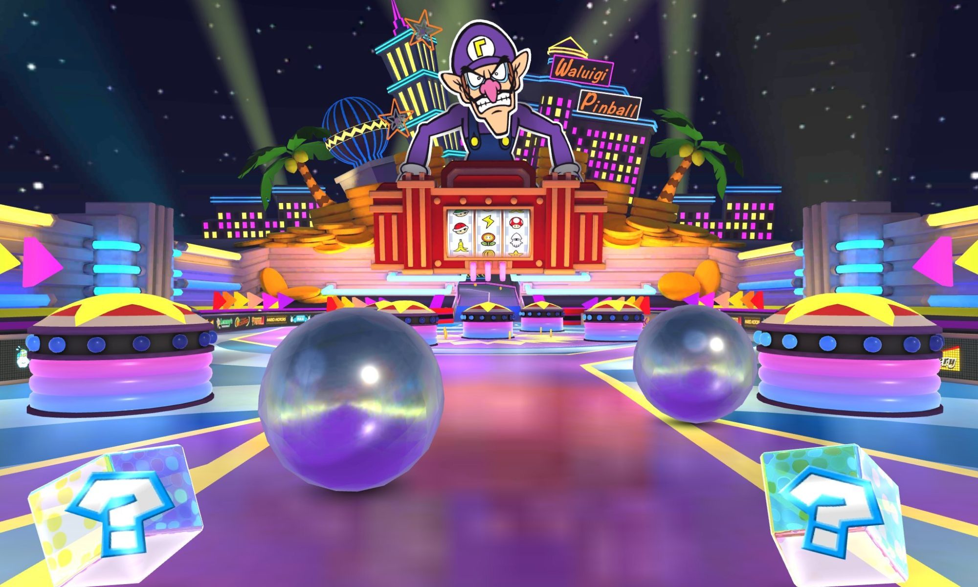Mario Kart Tour Waluigi