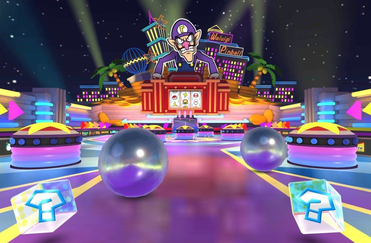 Mario Kart Tour Waluigi