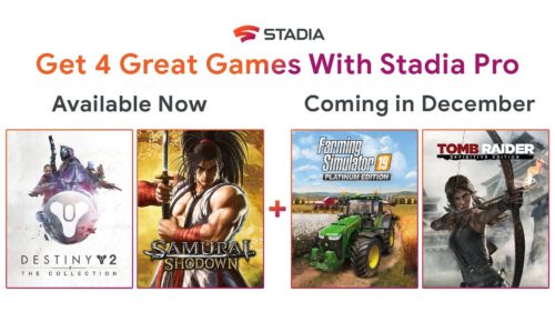 Stadia Dezember