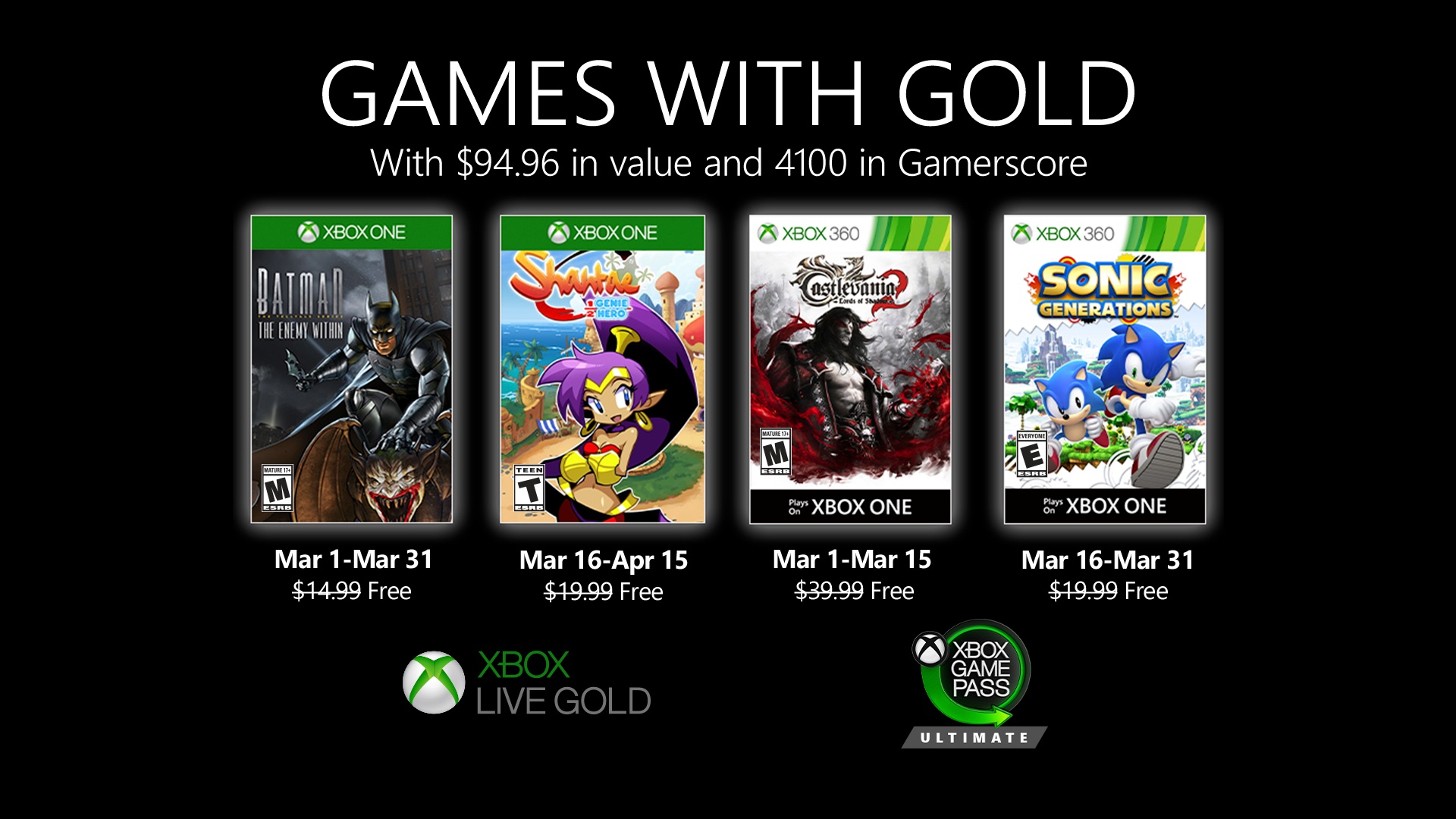 Games with Gold