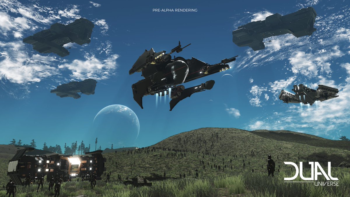 Dual Universe Raumstation-Bauwettbewerb