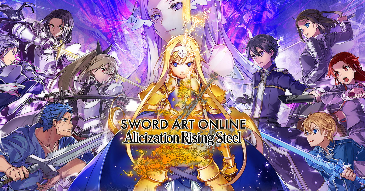 SWORD ART ONLINE Alicization Rising Steel
