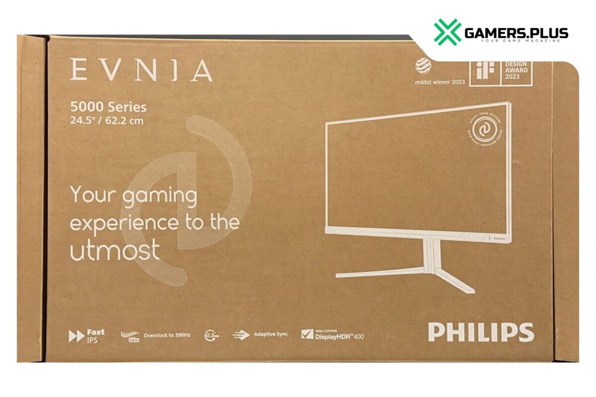 Philips Evnia 25M2N5200U Karton geschlossen