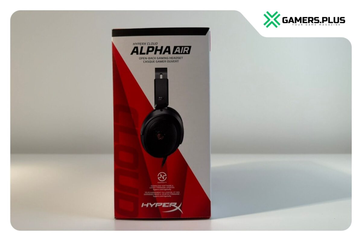 HyperX Cloud Alpha Air Verpackung Seitenansicht