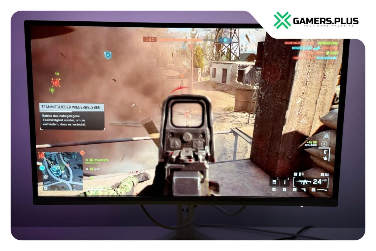 Philips Evnia 27M2N8500 Battlefield 6 Gameplay