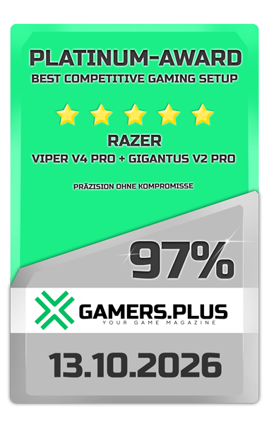Viper V4 Pro Platinum Award