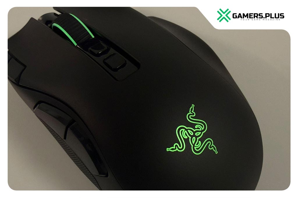 Razer Naga V3 Pro Licht grรผn