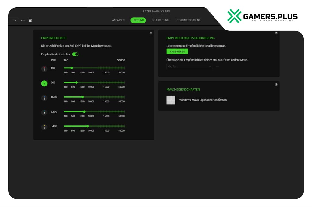 Razer Synapse 4 Leistung